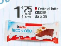 Kinder - 5 Fetta Al Latte