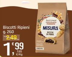 Misura - Biscotti Ripieni
