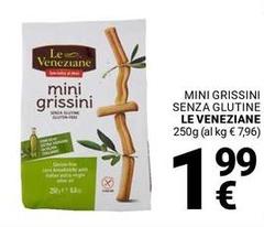 Le veneziane - Mini Grissini Senza Glutine