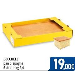 Gecchele - Pan Di Spagna 6 Strati