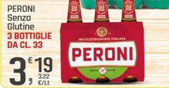 Peroni -  Senza Glutine 3 Bottiglie Da Cl. 33