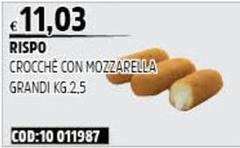 Rispo - Crocche Con Mozzarella Grandi