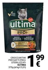 Ultima - Croccantini Per Gatti Pro+ Sterilizzati