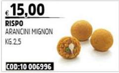 Rispo - Arancini Mignon