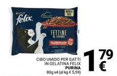 Purina - Cibo Umido Per Gatti In Gelatina Felix