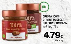 Eurocompany - Crema 100% Di Frutta Secca Bio