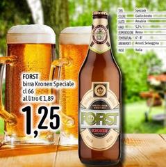 Forst - Birra Kronen Speciale