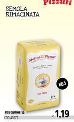 Molini Pizzuti - Semola Rimacinata