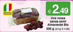 Semi - Uva Rossa Senza  Almaverde Bio