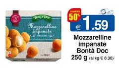 Bontà doc - Mozzarelline Impanate