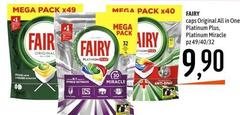 Fairy - Caps Original All In One Platinum Plus Platinum Mixedle
