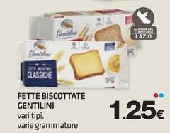 Gentilini - Fette Biscottate