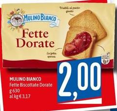 Mulino Bianco - Fette Biscottate Dorate