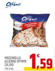 Optimo - Mozzarella Julienne