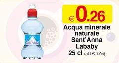 Sant'anna - Acqua Minerale Naturale