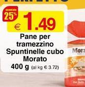Morato - Pane Per Tramezzino Spuntinelle Cubo