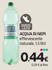 Acqua di nepi - Acqua