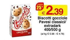 Pavesi - Biscotti Gocciole Classici/Ext.Adark