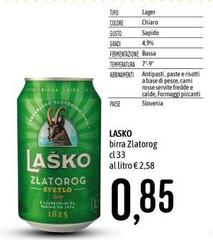 Lasko - Birra Zlatorog
