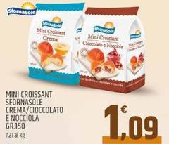 Sfornasole - Mini Croissant  Crema/Cioccolato E Nocciola