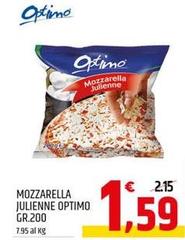 Optimo - Mozzarella Julienne