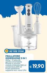 Frullatore Immersione 3 In 1