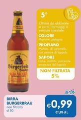 Burgerbrau Bamberg - Birra