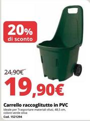 Oliva - Carrello Raccoglitutto In Pvc