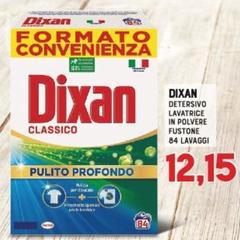 Dixan - Detersivo Lavatrice In Polvere Fustone