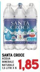 Santa croce - Acqua Minerale Naturale