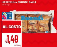 Buondi - Merendina ' Bauli