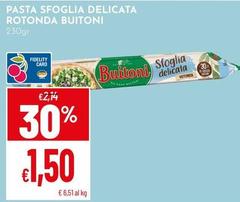 Buitoni - Pasta Sfoglia Delicata Rotonda