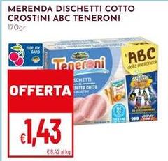 Tenerina - Merenda Dischetti Cotto Crostini Abc