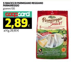 Parmareggio - 5 Snacks Di Parmigiano Reggiano