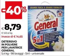 General - Detersivo In Polvere Per Lavatrice