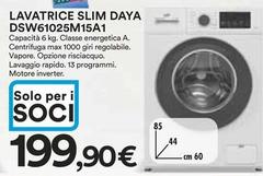 Daya - Lavatrice Slim DSW61025M15A11