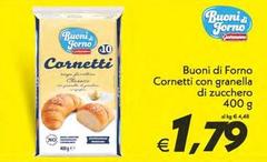 Buoni Di Forno - Cornetti Con Granella Di Zucchero