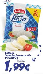 Galbani - Santa Lucia Mozzarella Tris