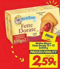 Mulino Bianco - Fette Dorate