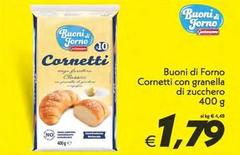 Buoni Di Forno -  Cornetti Con Granella Di Zucchero