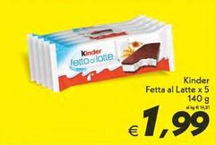Kinder - Fetta Al Latte