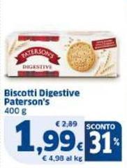 Paterson's - Biscotti Digestive
