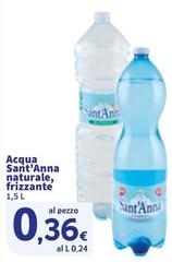 Sant'anna - Acqua Naturale, Frizzante