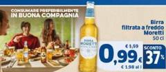 Moretti - Birra Filtrata A Freddo