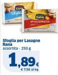 Rana - Sfoglia Per Lasagne