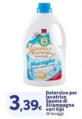 Spuma Di Sciampagna - Detersivo Per Lavatrice.