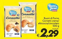 Buoni Di Forno -  Cornetti Crema/ Albicocca/ Cioccolato