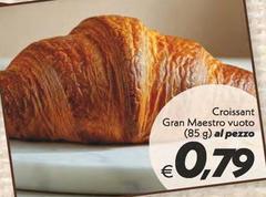 Croissant Gran Maestro Vuoto