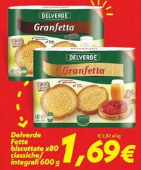 Delverde - Fette Biscottate Classiche