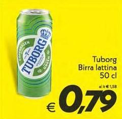 Tuborg -  Birra Lattina